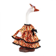 Halloween Gooses Outfit Clothes For High Cement For Plastic Clothing Porch Clothes Garden Costume Suitable For 23 Inch Gooses