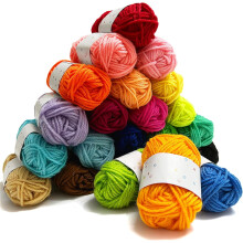 Crochet Kit for Beginners,Colourful Crochet Yarn Assorted Colors, Arts & Crafts, Knitting, Crochet, Mini Project, Weaving, Loom, for Kids