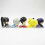 5pcs/set Amine Kaiju No. 8  Cute Sleep Version Egg Model Toys 4cm 4