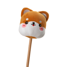 Martillo de masaje, palo de martillo, dibujos animados, lindo, peluche, pequeño martillo, cuello, hombro, meridiano, pierna, sostenido por la mano,