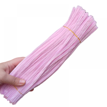 Barra retorcida de color hecha a mano DIY, palitos de lana para raíces de cabello, encriptación, ramo de tulipanes, paquete de 100 piezas