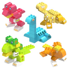 Compatible con bloques de construcción de partículas grandes para niños en bloques de construcción de rompecabezas a granel, juguetes divertidos