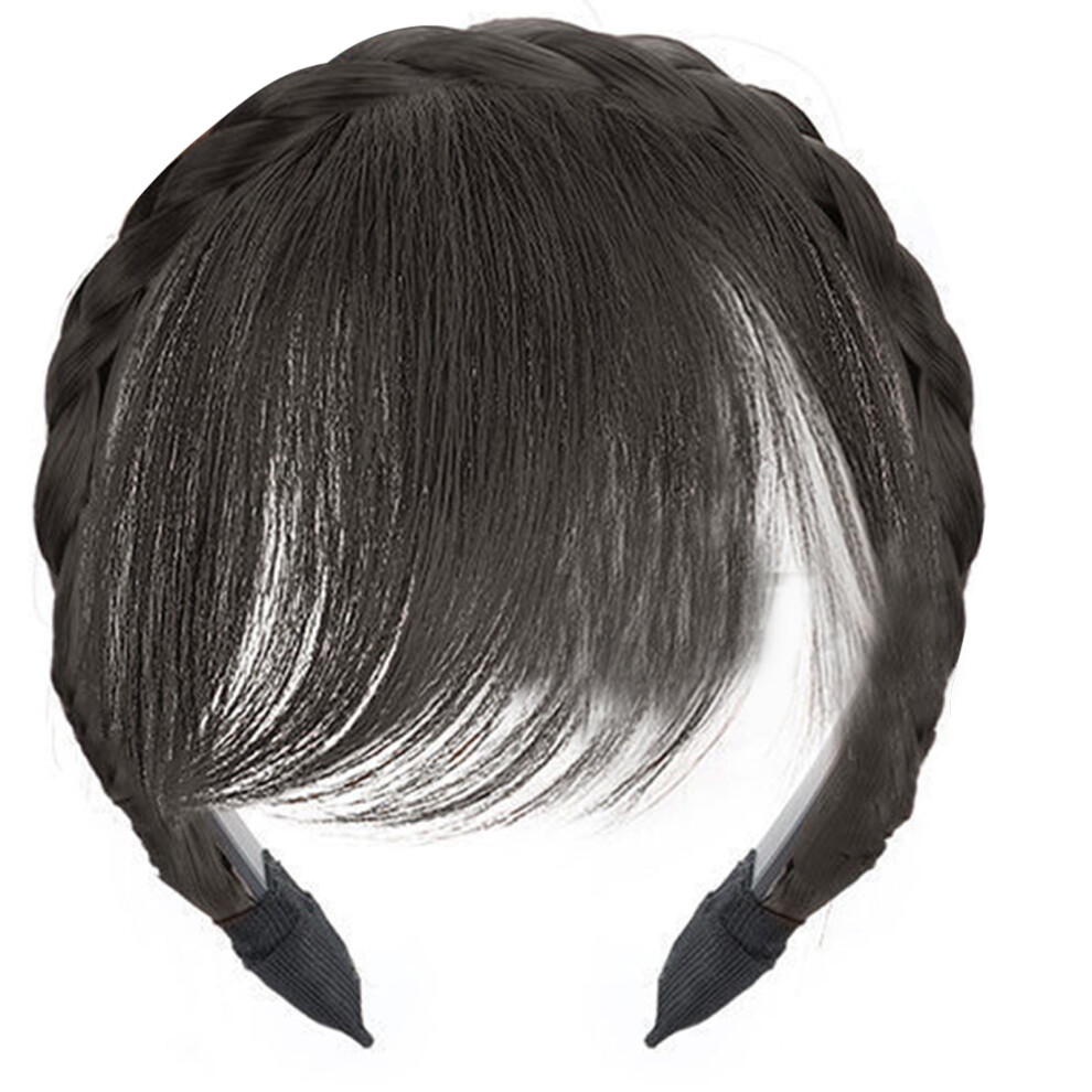 Natural Lookings Bangs Headband Wigs Hairpiece Hairhoop For Women Various Hairstyles Synthetic Fibre Hair Bangs