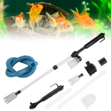 Aquarium Gravel Cleaner Battery-Operated Vacuum Fish Tank Vacuum Cleaner Tools for Aquarium Water Changer Fish Tank Cleaning Gravel and Sand