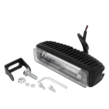 Luz de advertência para empilhadeira em LED, luz de borda, área de segurança, luz vermelha de ré, linha de luz de largura, à prova d'água.