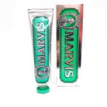(Green) 2-pack of Italian Whitening Mint Toothpaste, Mars Adult Mint Flavor, 85ml -