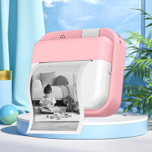 Instant Camera Printing Camera Build in 2.0 Inch Screen 180 Degree Rotating HD Lens 24 Megapixel Lightweight and Portable Printing Camera
