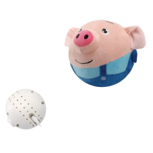 Supersankari-musikaalinen pomppiva pallo, pellepallo, merilevästä pomppiva sika, puhuvat lasten pehmolelut