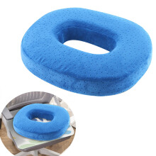 PRYESS Memory Foam Seat Cushion for Desk Chair, Wheelchair – Tailbone, Back, Hip, Hemorrhoids, Post-Surgery, Postpartum, Pregnancy – Compatible