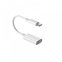 Gäller för Apple iPhone 15 headset adapterkabel Typ-c till Lightning mobiltelefon surfplatta