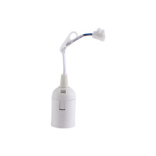 Portalampada a vite E27, clip di misurazione E27 con terminale, accessori per lampadari con filo, fabbrica di portalampada
