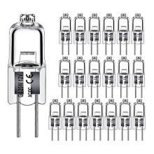 40 ampoules halogènes G4 12V 20W avec culot intégré