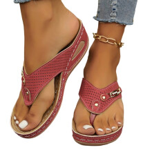 Willtoo Orthopedic Sandals for Women,Breathable Mesh Sports Sandals With Non-Slip Sole,Wedge Heel Thick-Soled Sandals
