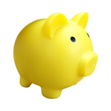 Cute Piggy Bank for Boys and Girls - Safe Childrens Pig Saving Bank in the Shape of a Pig for Coins and Money