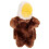 1PC Simulation Eagle Doll Story Telling Prop Interesting Plush Toy Creative Hand Puppet Role Play Doll 3