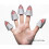 5 Pcs Shark Finger Puppet,vivid And Funny 5
