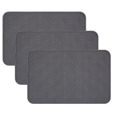 3Pcs Soft Polyester Sofa Headrest & Arm Covers, Washable, Reusable, Compatible with Recliner Chair & Sofa
