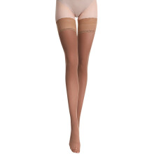 Velvet Long Tube Stockings for Women Lace Trim Knee High Thigh Socks Elegant and Design