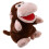 Hand Puppet Monkey Plush Toy Movable Mouth Hand Puppet Interactive Storytelling Toy 2