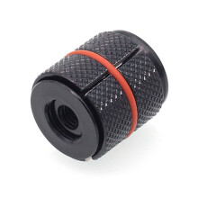 Bike Headset Expanding Plug Aluminum Alloy Black