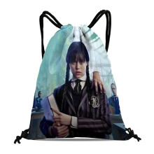 Wednesday Addams Camping Backpack – Waterproof, 4045cm, for Hiking, Swimming, Travel & Beach – Compatible with Outdoor Fitness