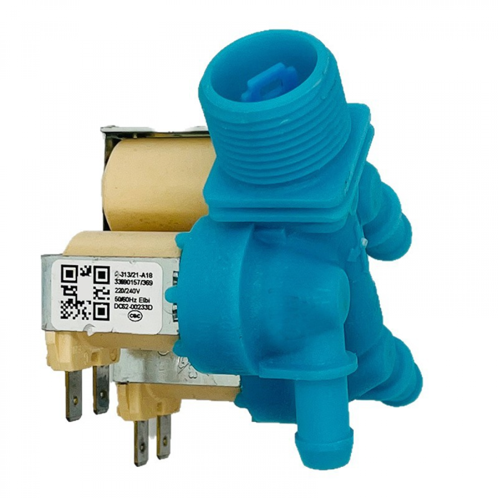 Electric Water Inlet Solenoid Valve Dc62-00233D Compatible With Samsung Washing Machine 220V 50/60Hz Washer Parts 9335161908720