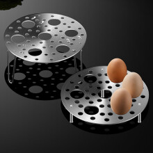 Stainless Steel Telescopic Steaming Rack – Round Food-Grade Steamer Tray for Steaming, Cooling & Roasting (Silver)