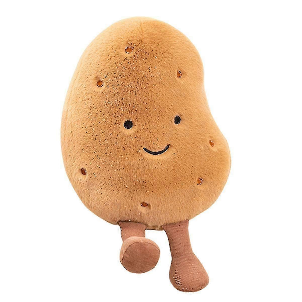 26-27 Large Potato Stuffed Animal - Kawaii Potato Plush - Plushy And Squishy Food Pillow Toy - Cute Plush 9335161909307