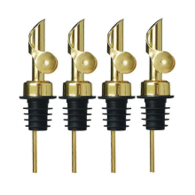 4PCS Stainless Steel Bottle Weighted Pourer Wine Pourer Food ,B