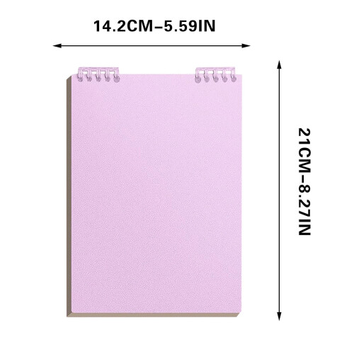 A5 Purple Journal Notebook 60 Pages Blank 1