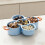 Stackable 2-Tier Fruit & Vegetable Drain Basket - Multifunctional Serving Tray for Parties, Snacks & Kitchen Prep 1