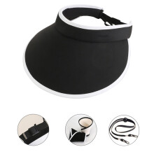 Women's Wide Brims Sun Hat UPF 50+ - Foldable Summer Hat with Adjustable Back - Breathable Ice Silk Sun Visor for Beach, Hiking & Outdoor Sports