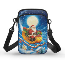 Christmas Fairy Tale Theme Women Shoulder Bag Stylish, Women Adjustable Shoulder Strap for Outdoor Travel Daily Use, Casual Travel