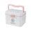 Multi Layer Plastic Storage Box/Tool Box, Multipurpose Organizer and Portable Handled Storage Case for Art Craft and Cosmetic 1