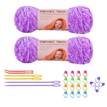 Chunky Yarn for Hand Knitting and Crochet, Soft