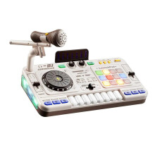 Kids DJ Mixer Toy with Light-Up Buttons and Sound Effects