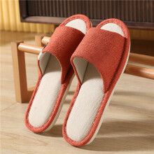 Willtoo Women Orthopedic Linen Breathable Flat Slippers for Indoor Home Comfort Spring Summer Casual Wear with Lightweight Design