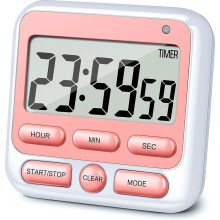 JOR Digital Countdown Kitchen Timer -Count Up Down Magnetic Timer Clock for Cooking Baking Gym Students