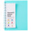 A 6 Spirals Notebook Diary Writing Pad Password Keeper Book with Indexed Password Organizers 1