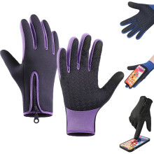 Norsen Thermal Pro All Weather Gloves, Norsen Thermal Pro Gloves,Waterproof & Windproof Thermal Non-Slip Gloves, Touch Screen Sports Glove