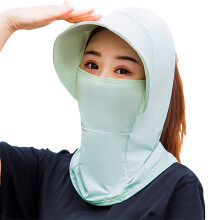 Multifunctional UV Face Covering For Women Teens Sun Shield With Ventilation Holes Foldable Lightweight Ice Silk Fabric Face Mask For All Day Outdoor