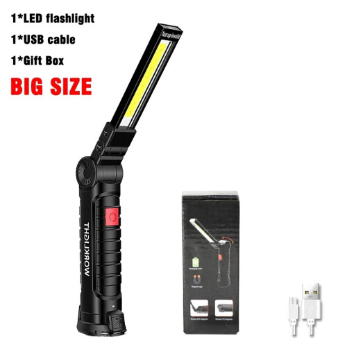 COB LED Work Light Rechargeable Waterproof 360 Rotatable