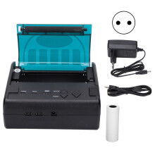 Compact Thermal Receipt Printer Wireless80mm Mini POS Printer with Bluetooth and Clear Printing for Express Delivery and Bakery Shops