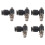 Pneumatic Air Flow Control Valve, L Type Right Angle Push to Connect Elbow Fitting with Precision Control Design, Universal Compatibility for 4