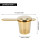 Tea Leaf Tea Strainer Golden  Tea Strainer Kung Fu Tea Set 7