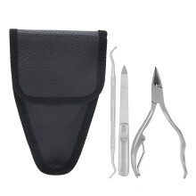 Gentle Nail Treatment Kit With Ergonomic Cuticle Clippers And Anti Corrosive Stainless Steel Tools For Ingrown Toenail Care And Durable Wear