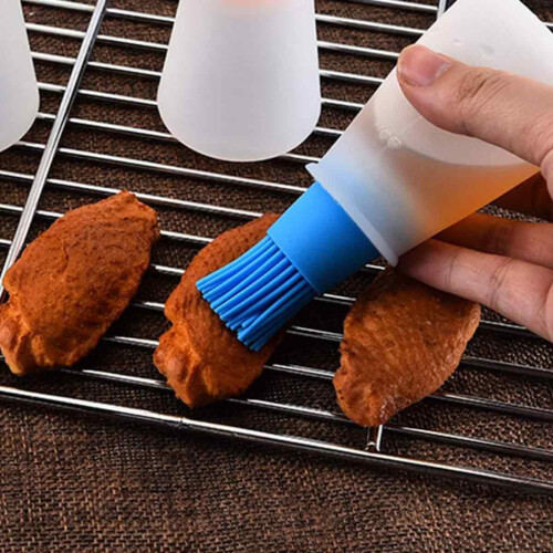 Εύκολο στον καθαρισμό πινέλο ζαχαροπλαστικής σιλικόνης για ψήσιμο και 1