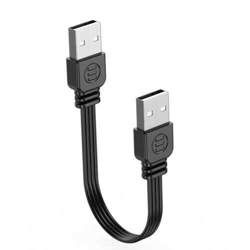 Καλώδιο δεδομένων USB με διπλό αρσενικό άκρο USB2.0A σε καλώδιο σύνδεσης A Γρήγορη