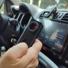 (T3)Rilevatore Microspie gsm e gps per auto, casa, ufficio Telecamere e Segnali Wireless 800/900/1200/2400 mhz professionale e tas
