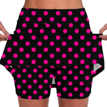 Hot Sale! Skorts for Woman, Skorts for Women with Pockets, Tennis Skort, Athletic Skorts for Women, Golf Skort, Tennis Skirt, Pink 5XL